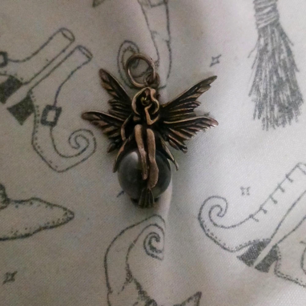 925 fairy pendant